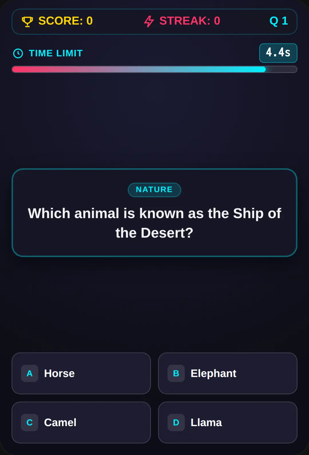 Speed Trivia 5s cover