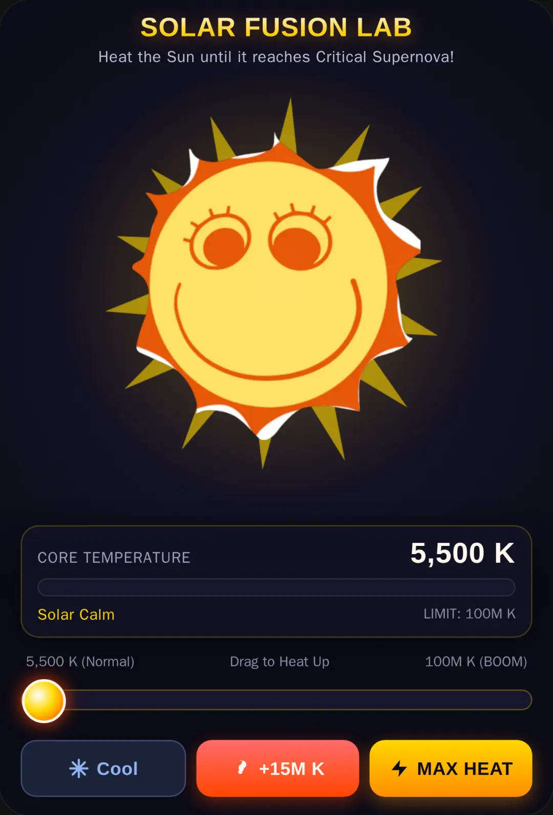 Solar Fusion: Explode the Sun cover