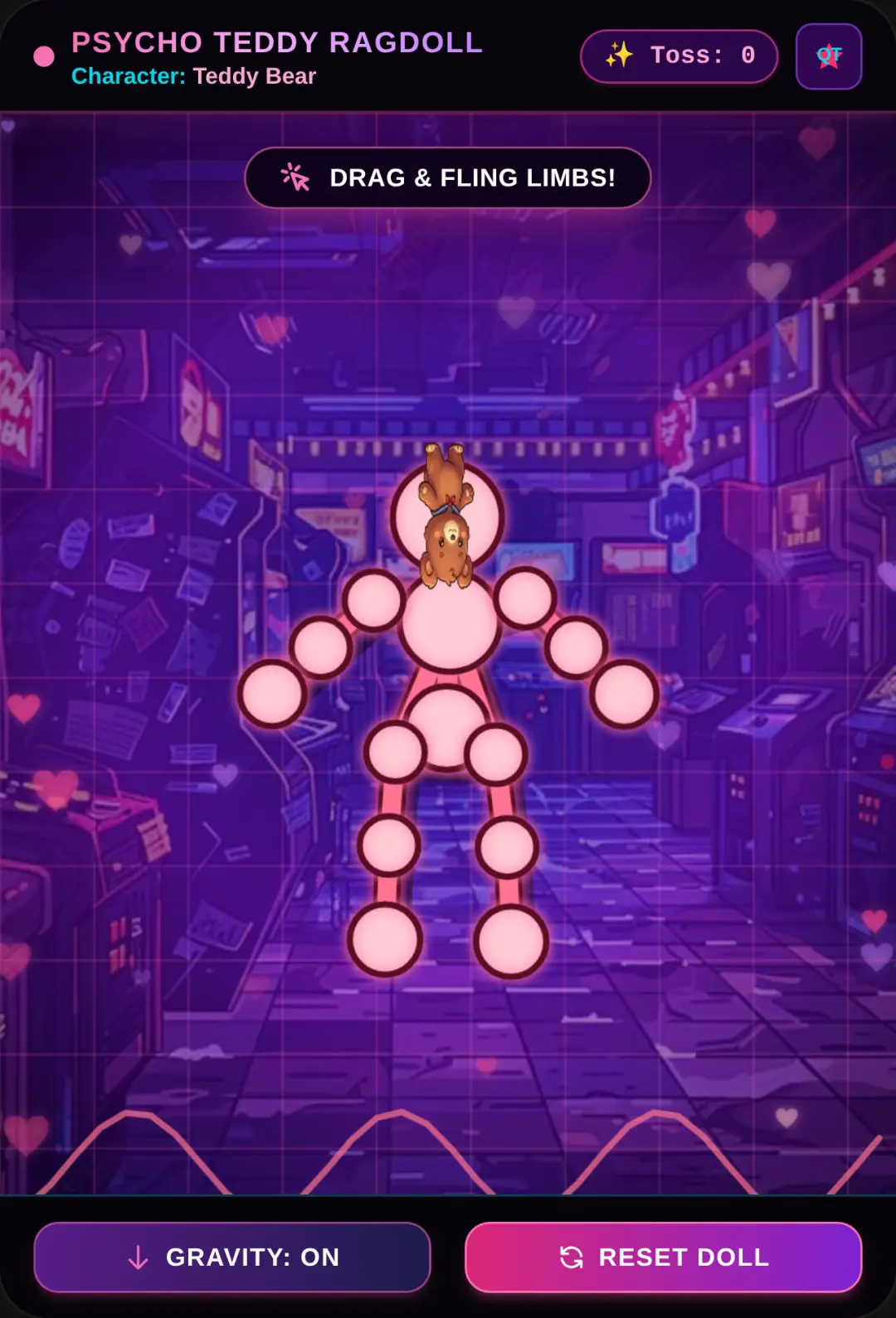 Psycho Teddy Ragdoll Sandbox cover