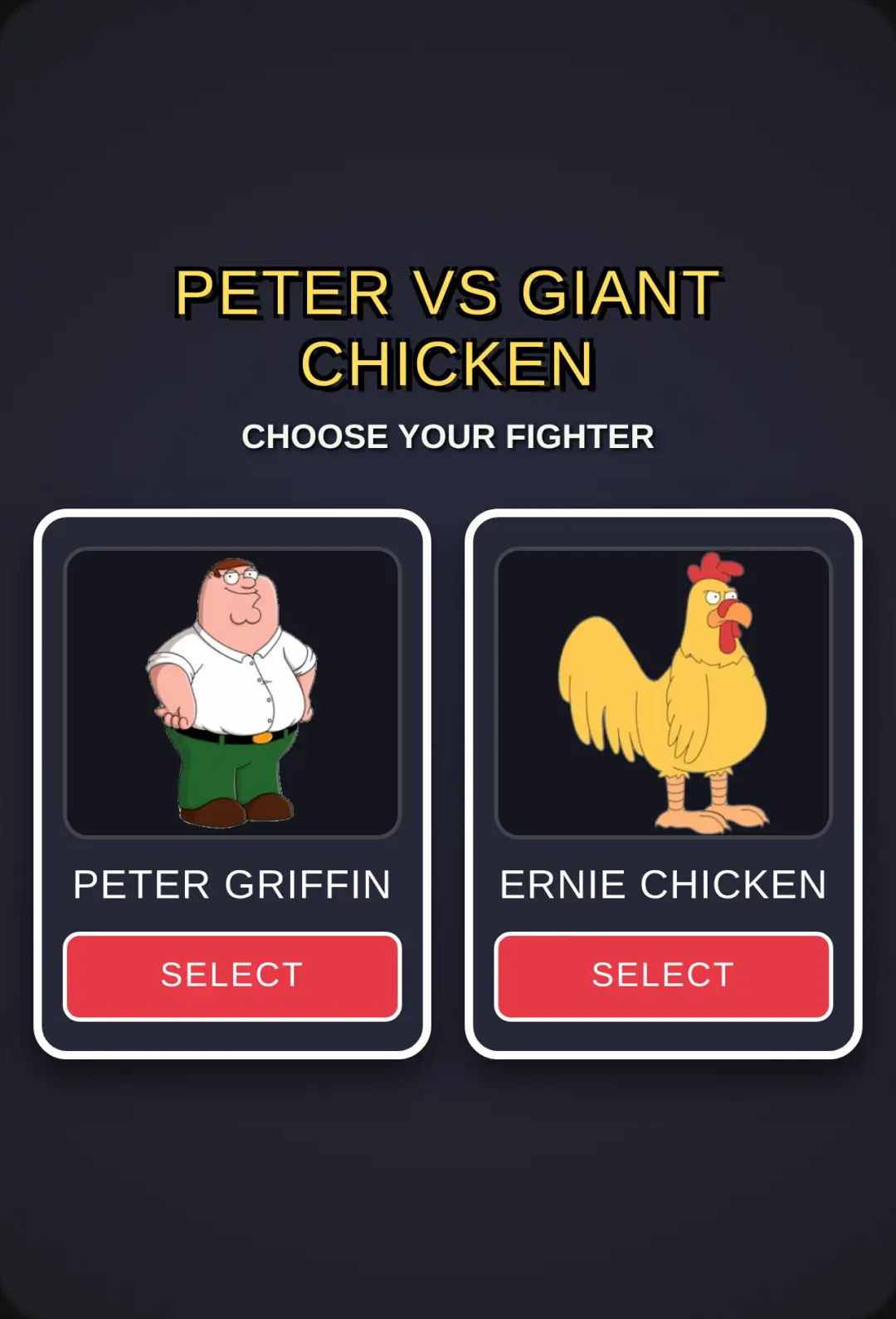 Family Guy: Peter vs Ernie cover