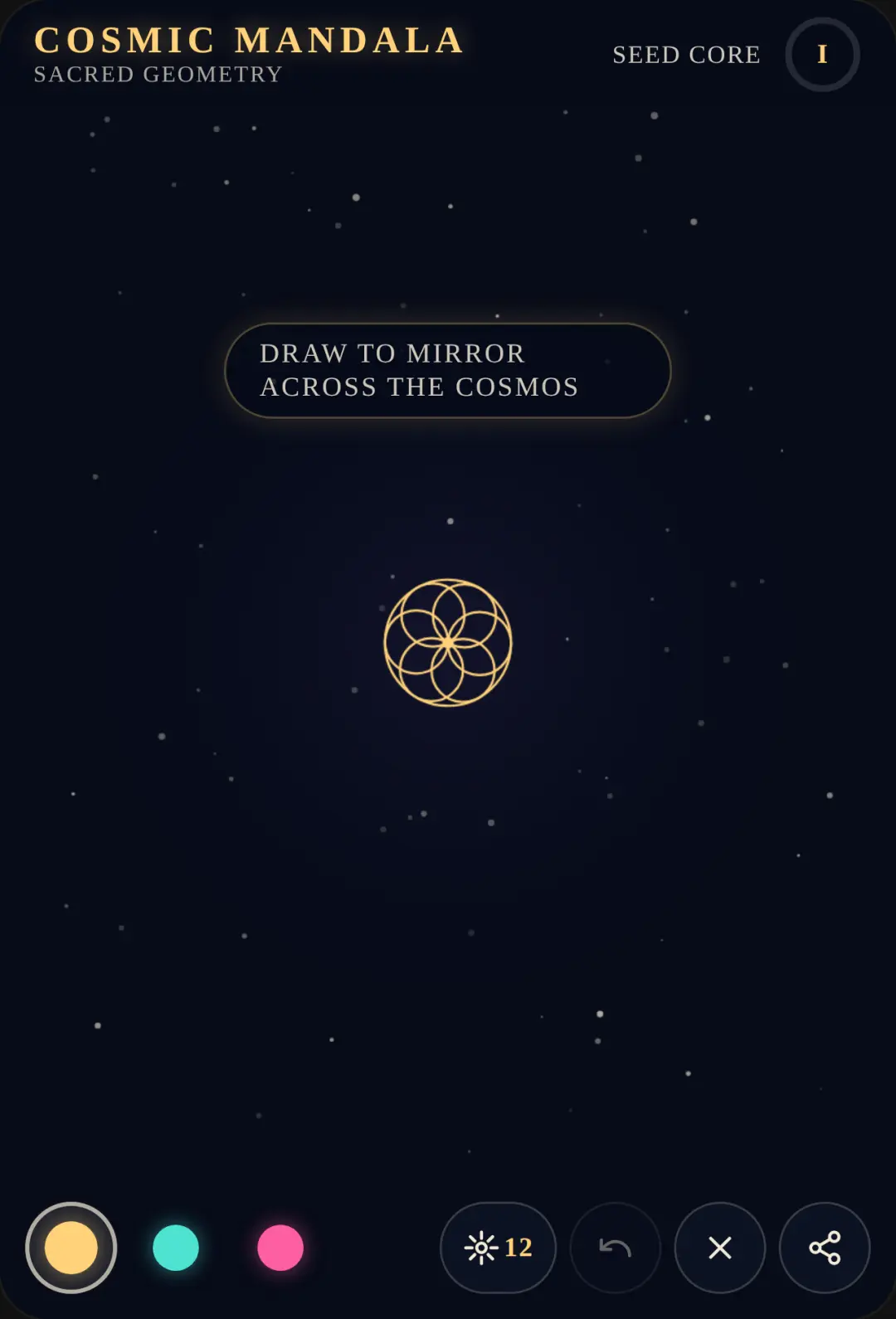 Cosmic Mandala cover