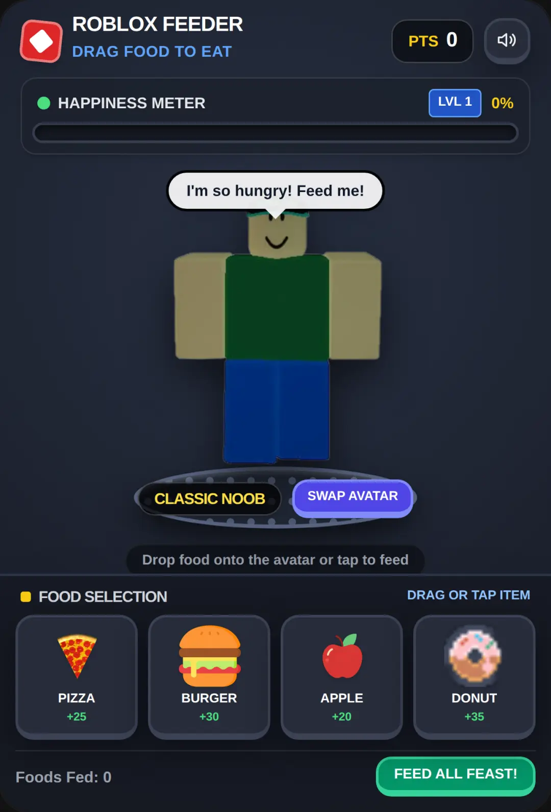 Roblox Feeder - Feed the Avatars! cover
