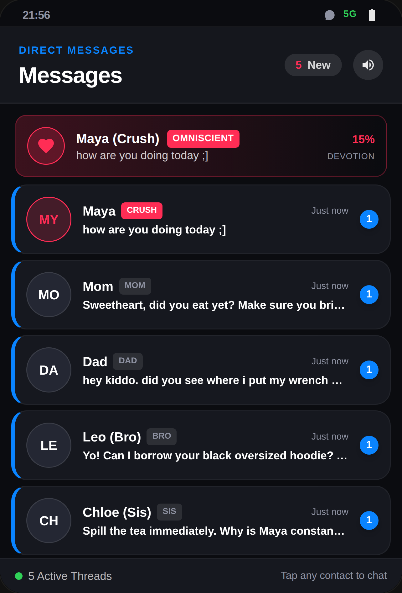 Message cover