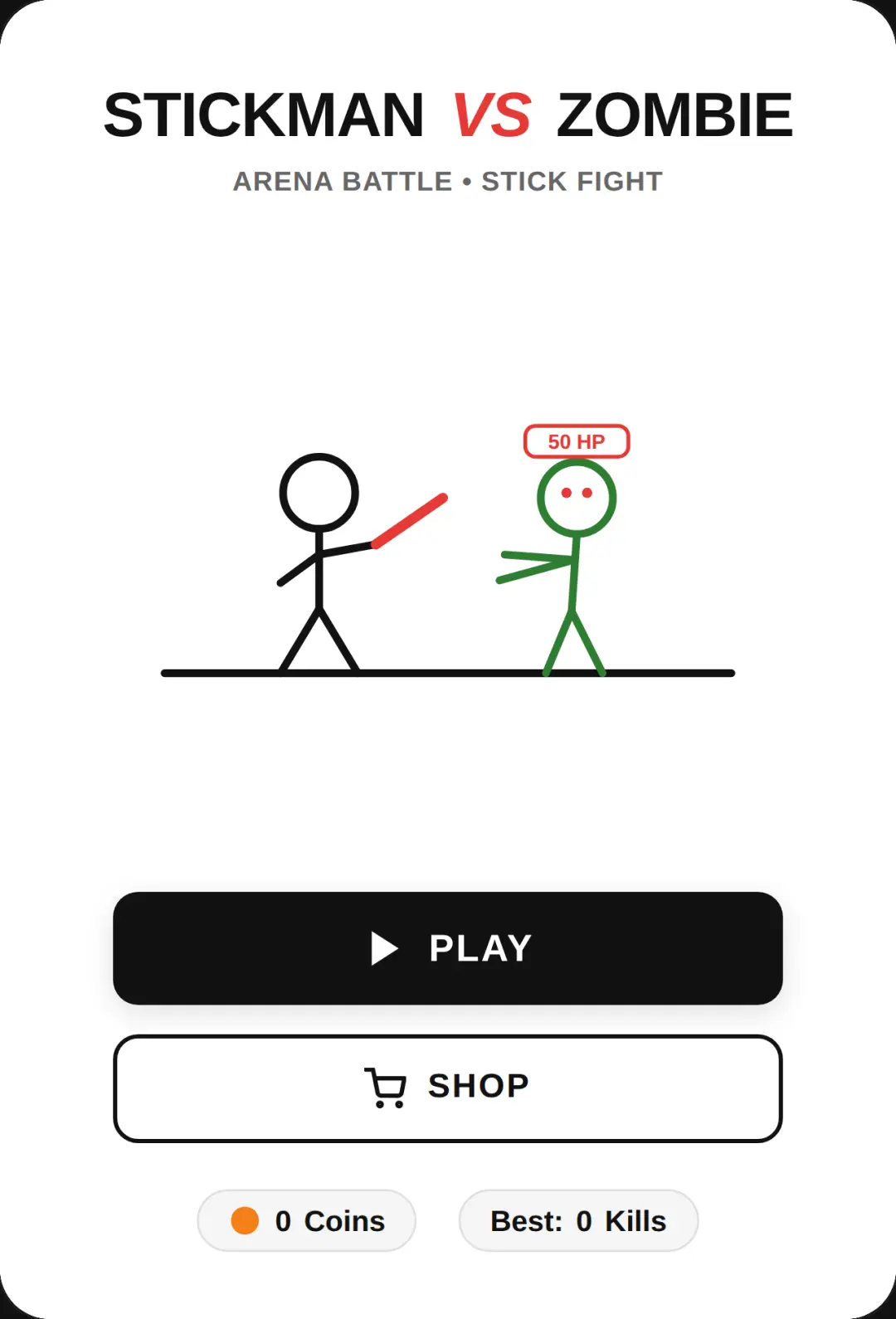 Stickman Vs Zombie cover