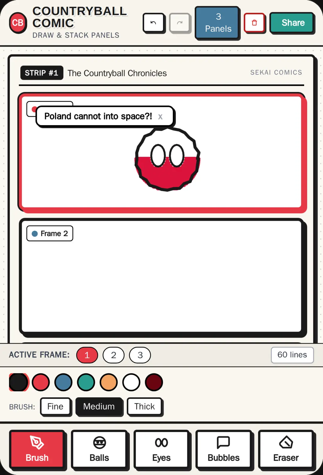 Countryball Comic Maker cover