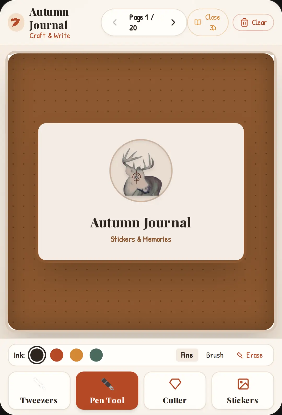 Autumn Notes & Stickers cover