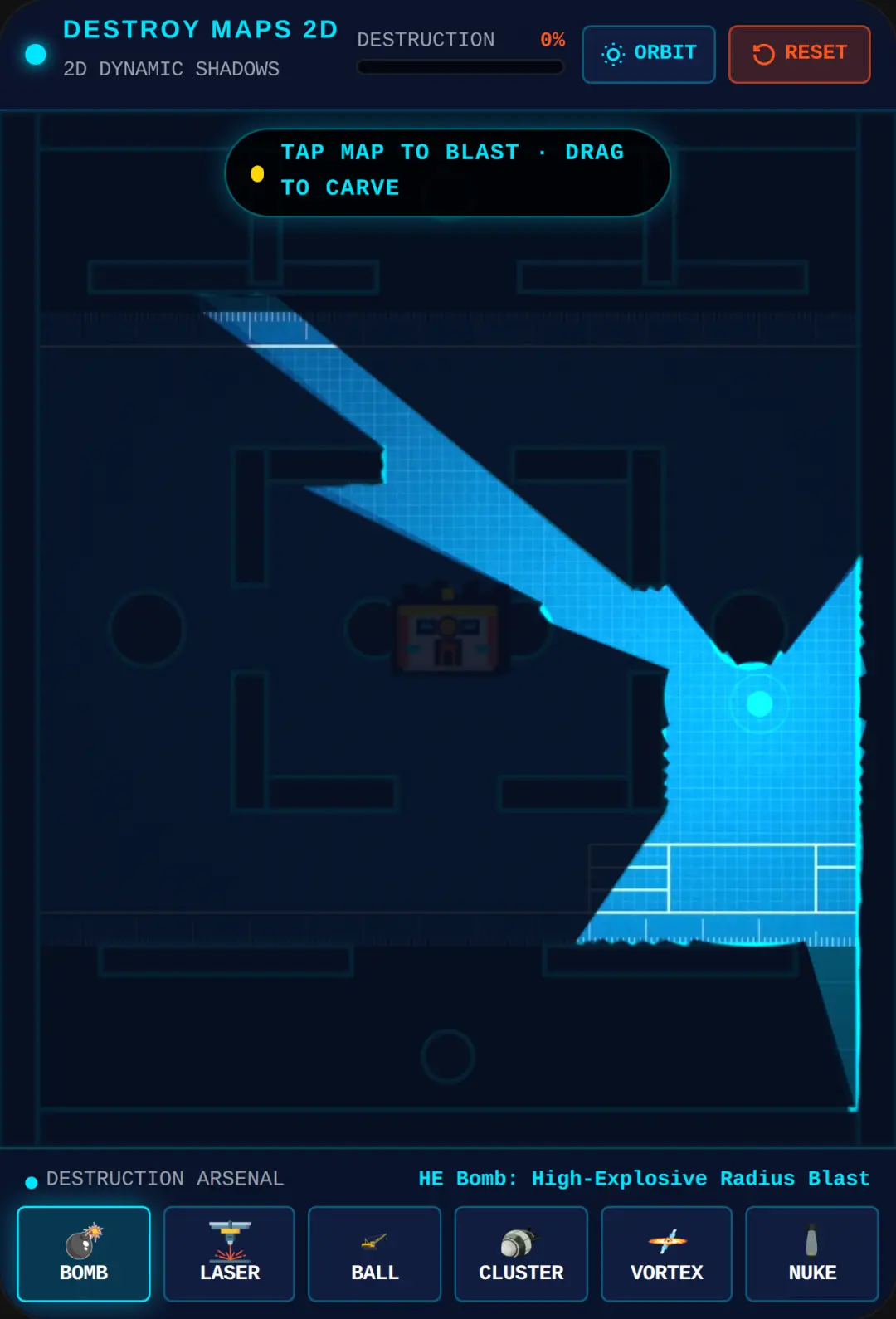 Destroy Maps 2D Realistic Shadows cover