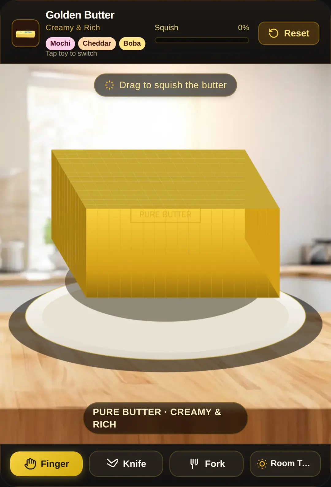 Butter Squishy - First Person Sensory Toy cover
