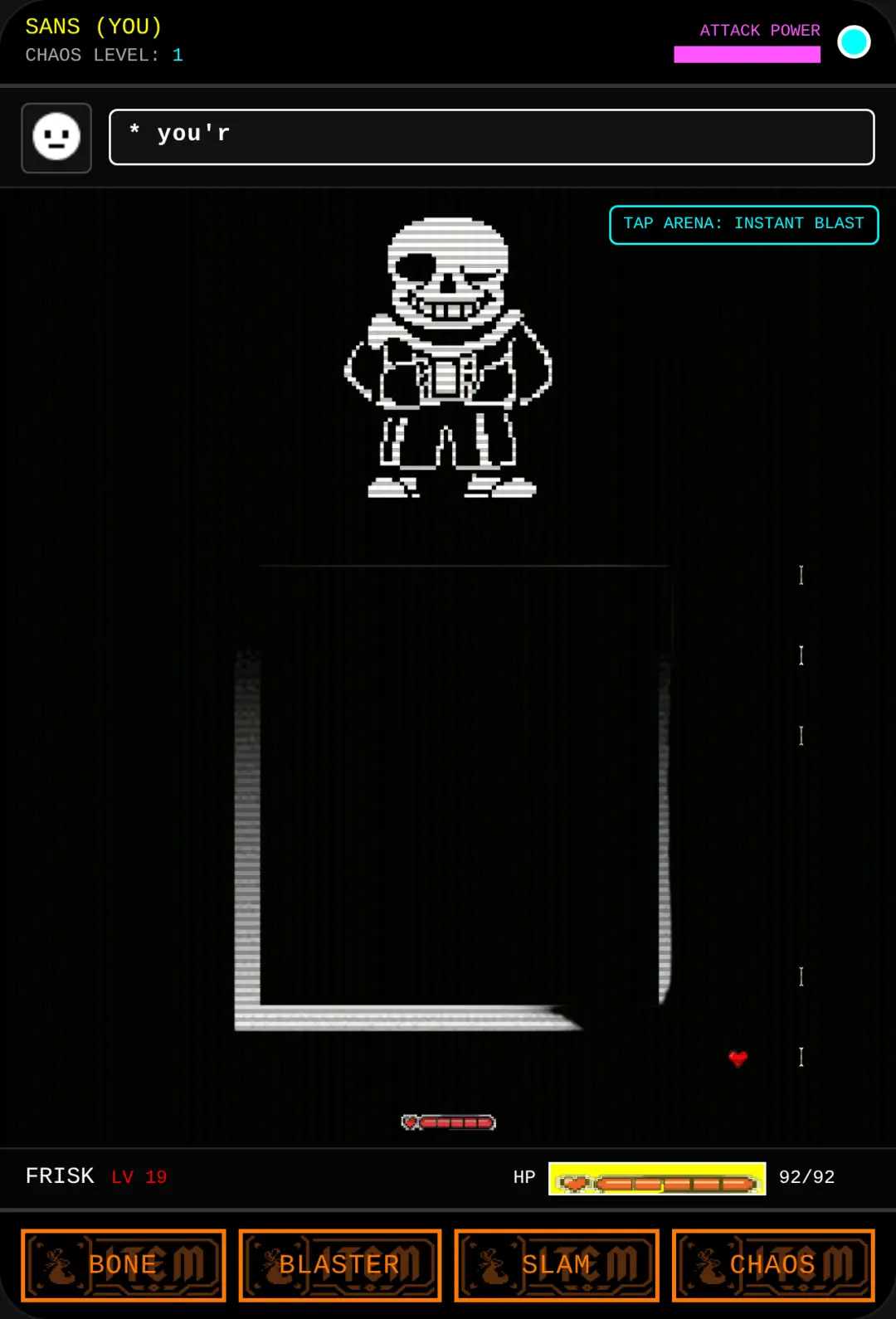 Undertale Sans Boss Battle cover