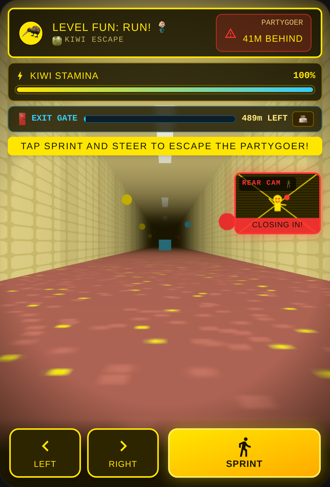 Kiwi in Level Fun: Run For Your Life cover