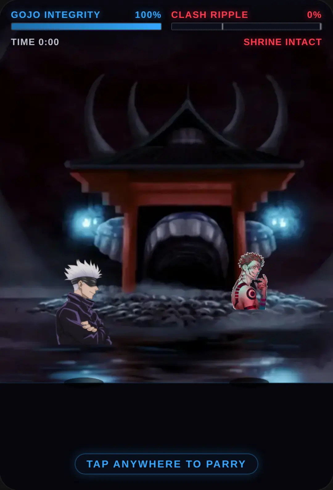GOJO VS SUKUNA: CLASH OF DOMAINS cover