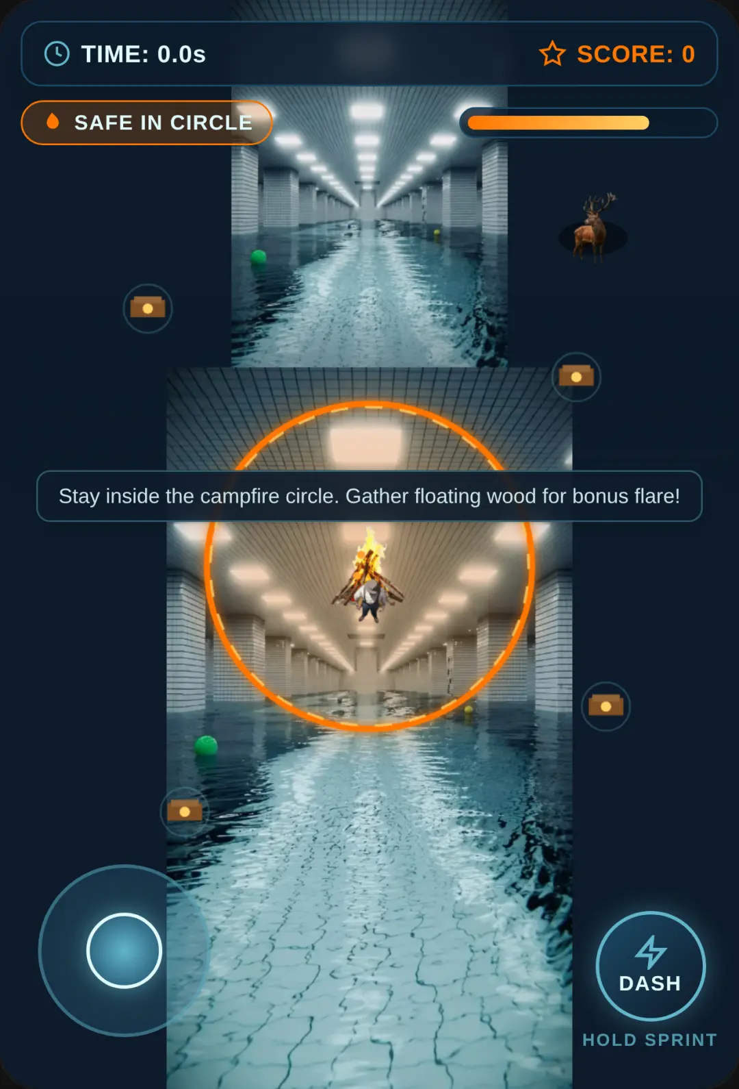 Poolroom Campfire Survival cover