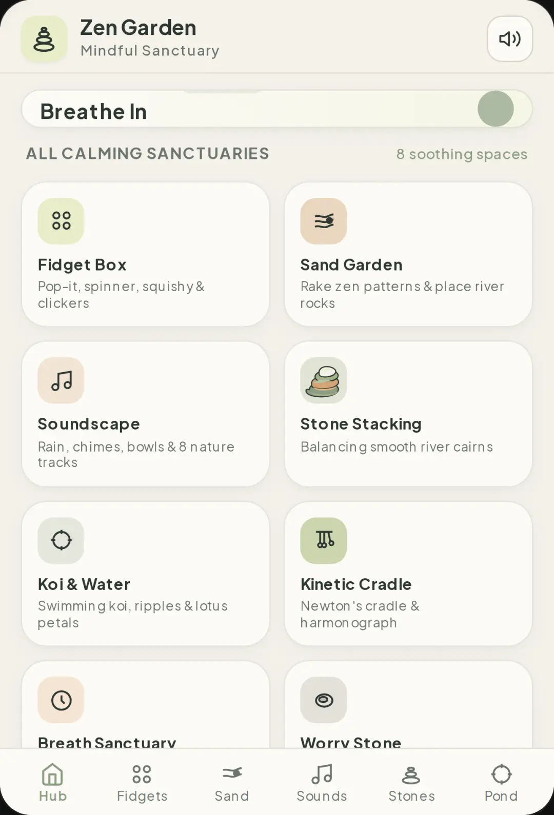 Zen Garden Anti-Stress Sanctuary cover