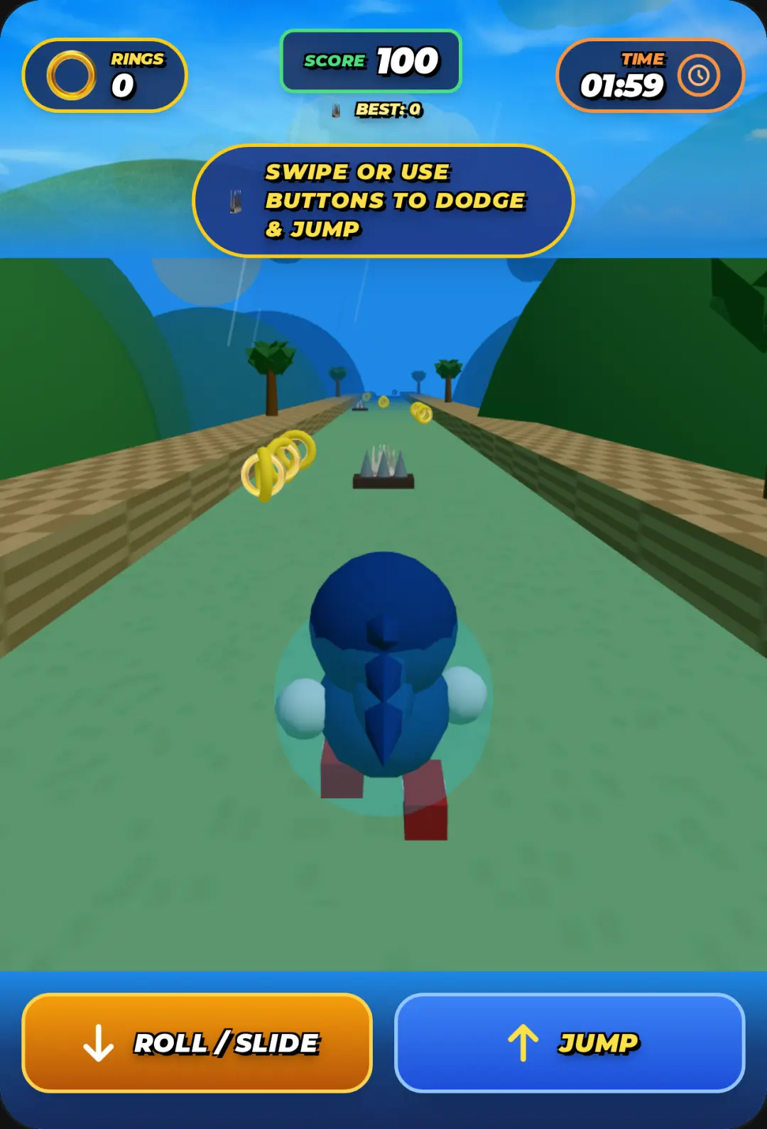 Sonic Green Hill Dash cover