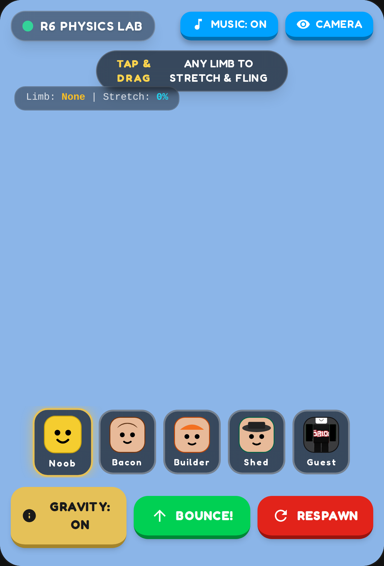 Roblox Ragdoll Physics Playground cover