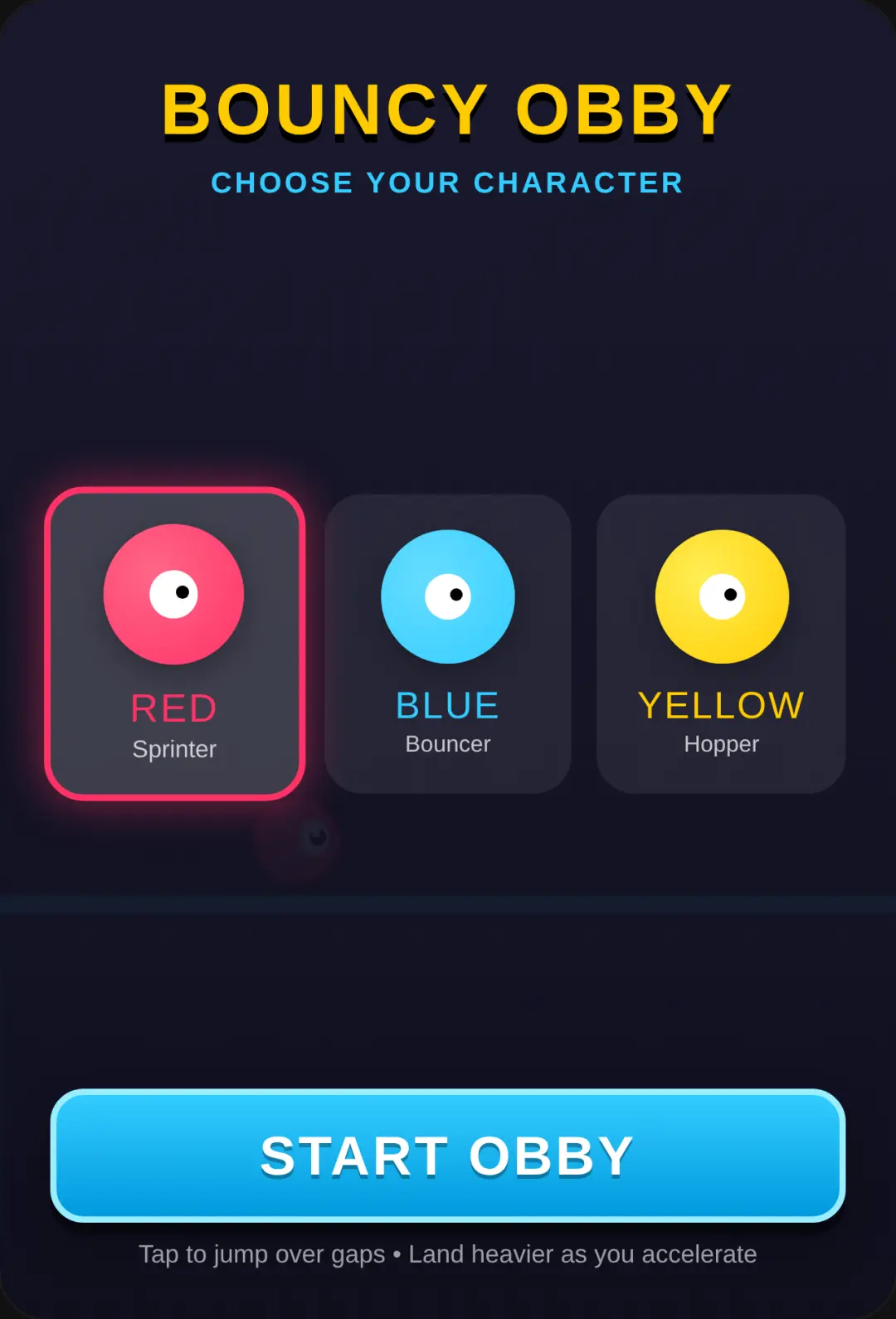 Bouncy Obby Runner cover