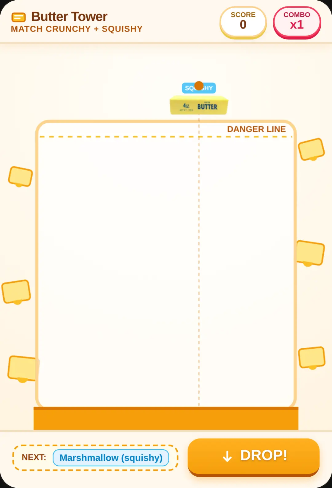 Crunchy Squishy Butter Tower cover