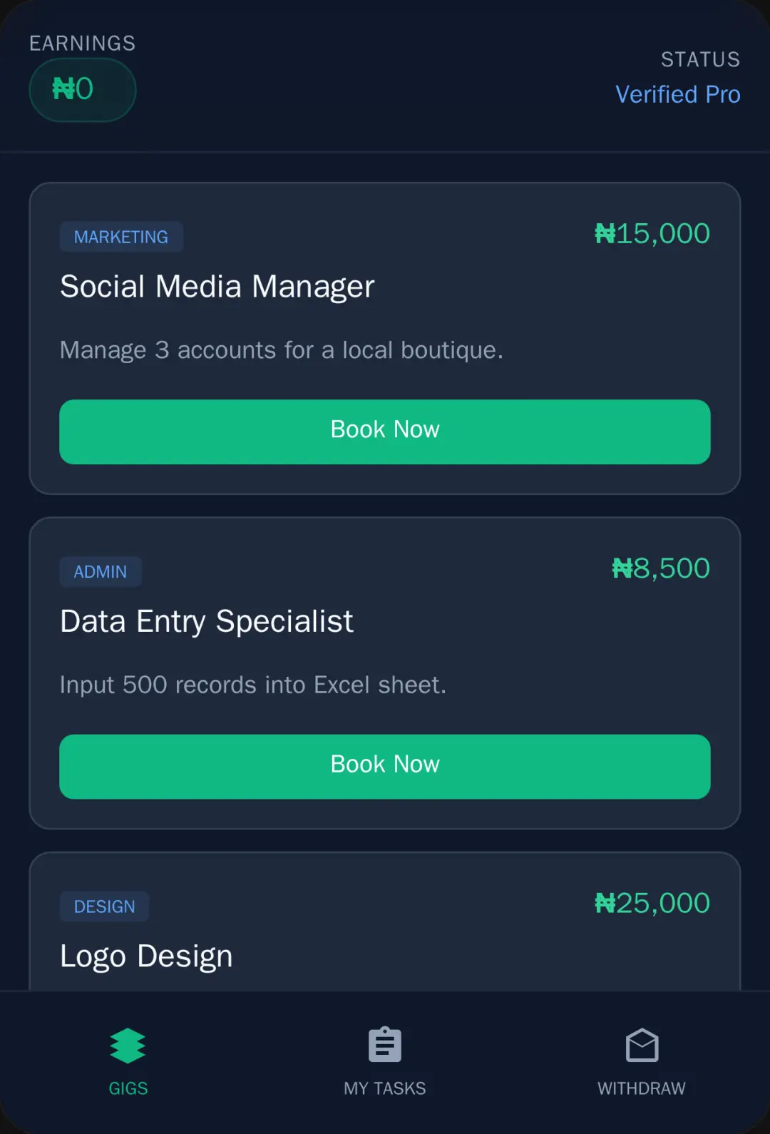 GigPay - Part-Time Jobs cover