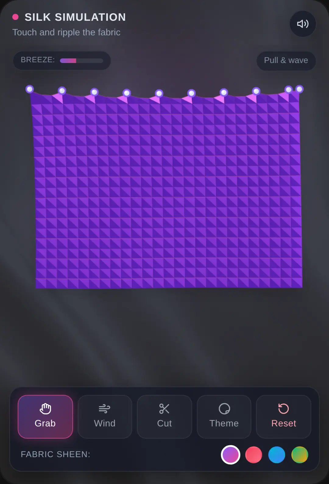 Physics Fabric cover