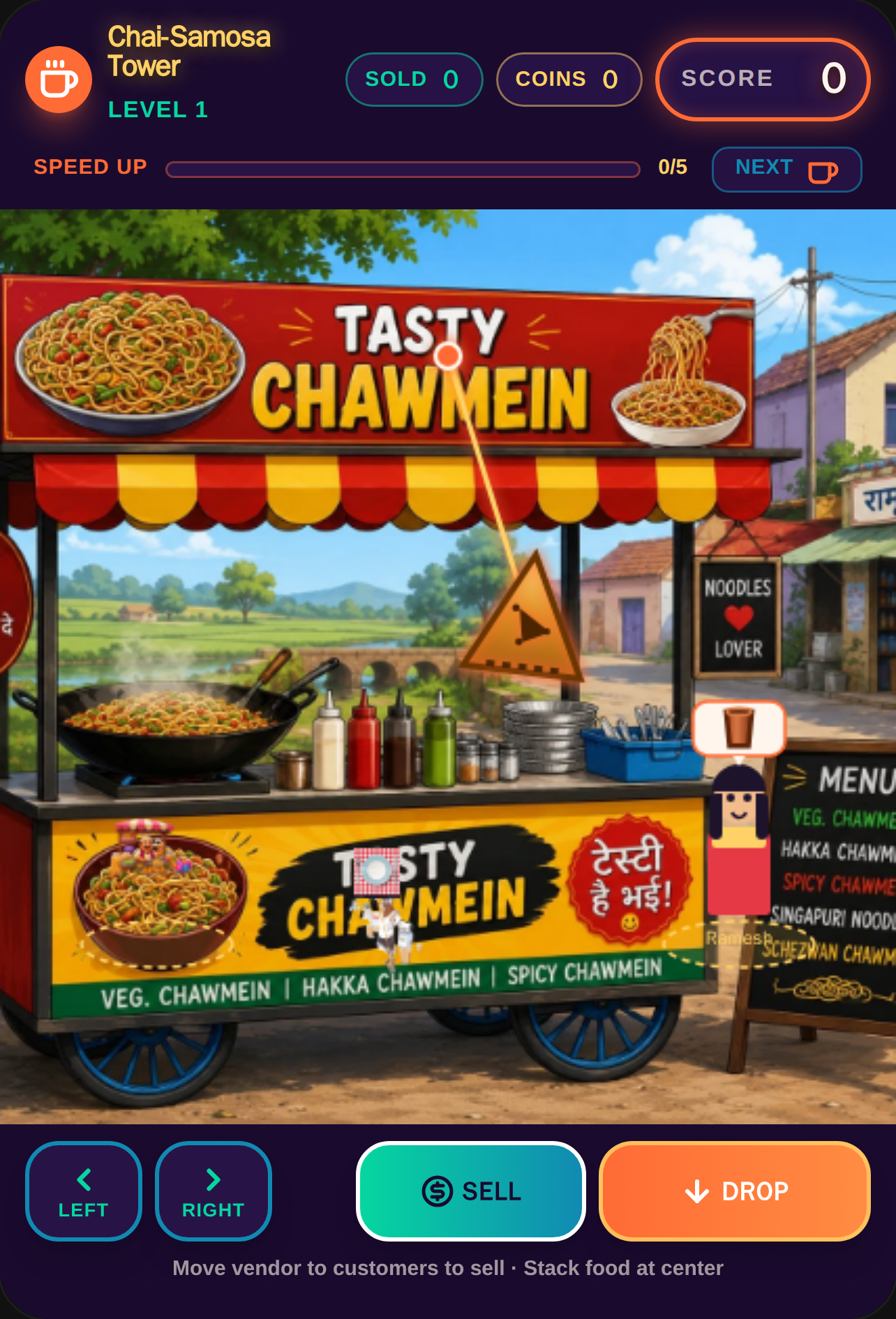 Chai-Samosa Tower cover