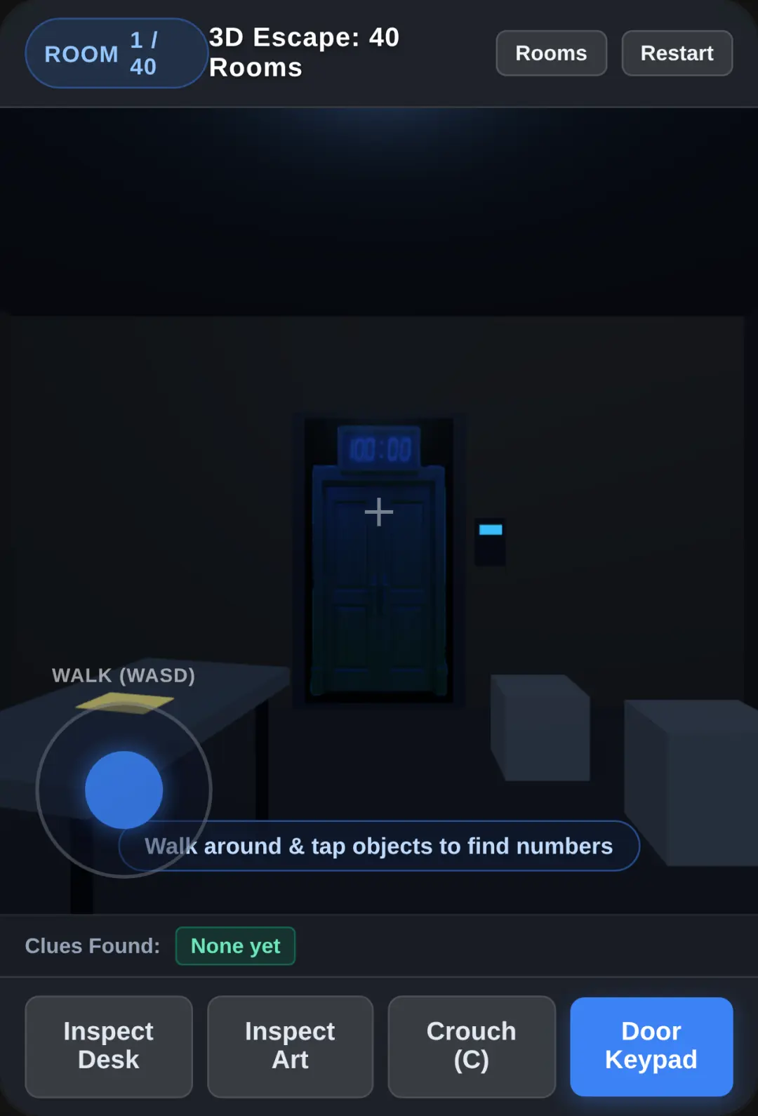 3D Escape: 40 Rooms cover
