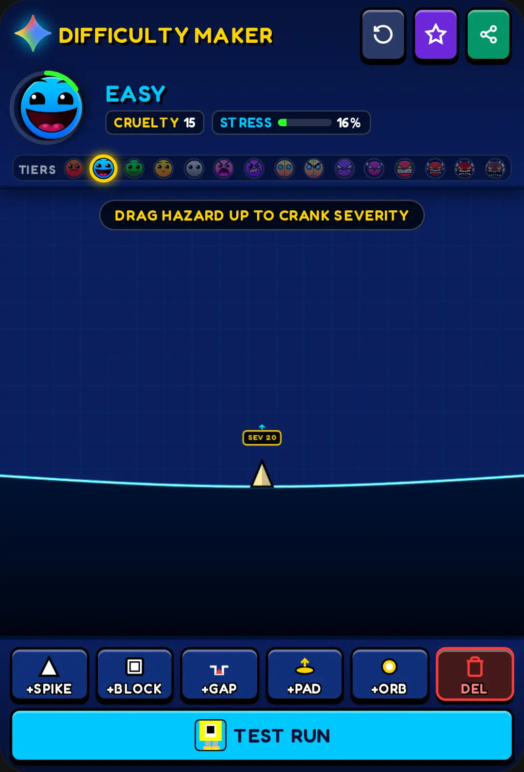 Geometry Dash Difficulty Maker cover