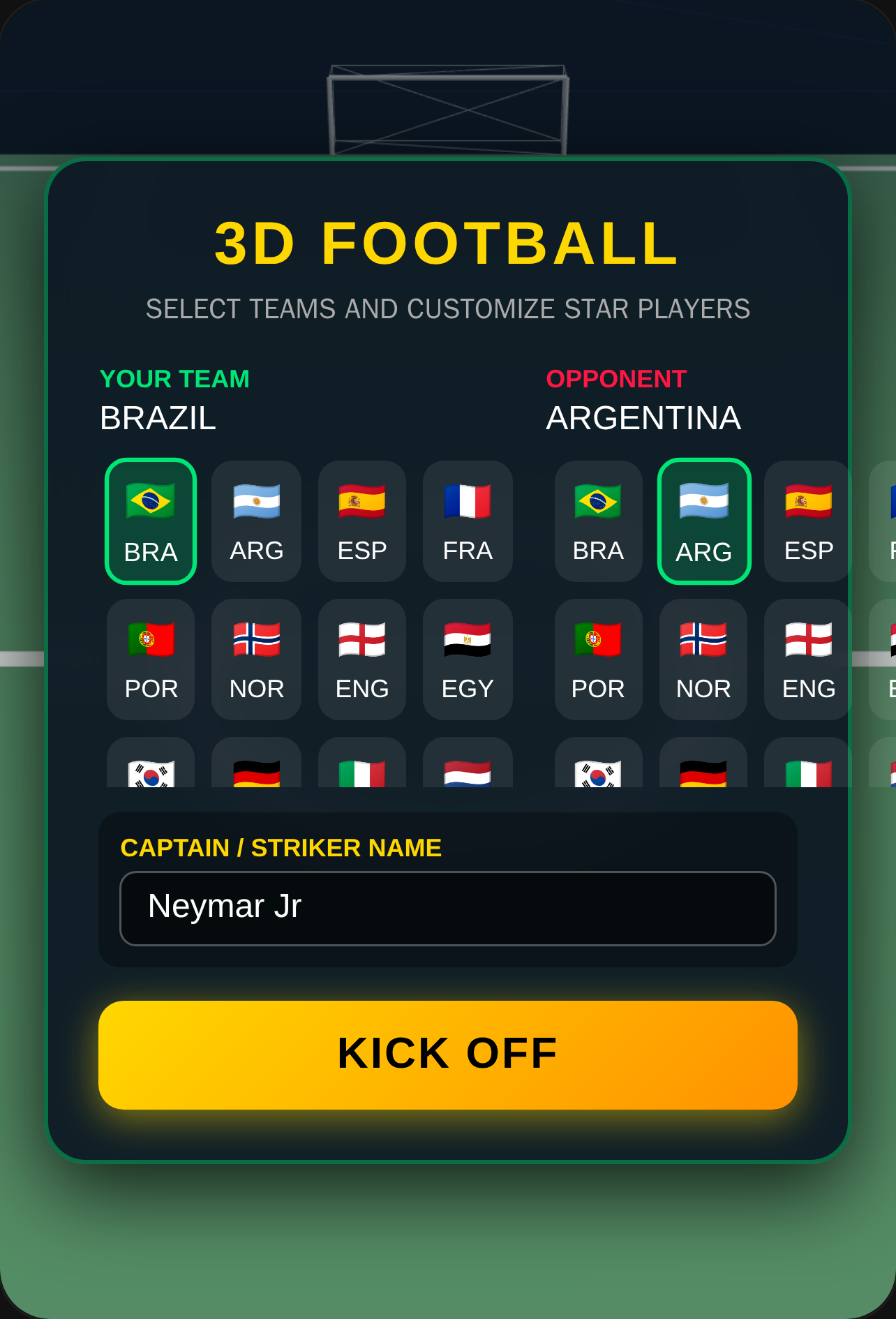 3D Football Championship cover