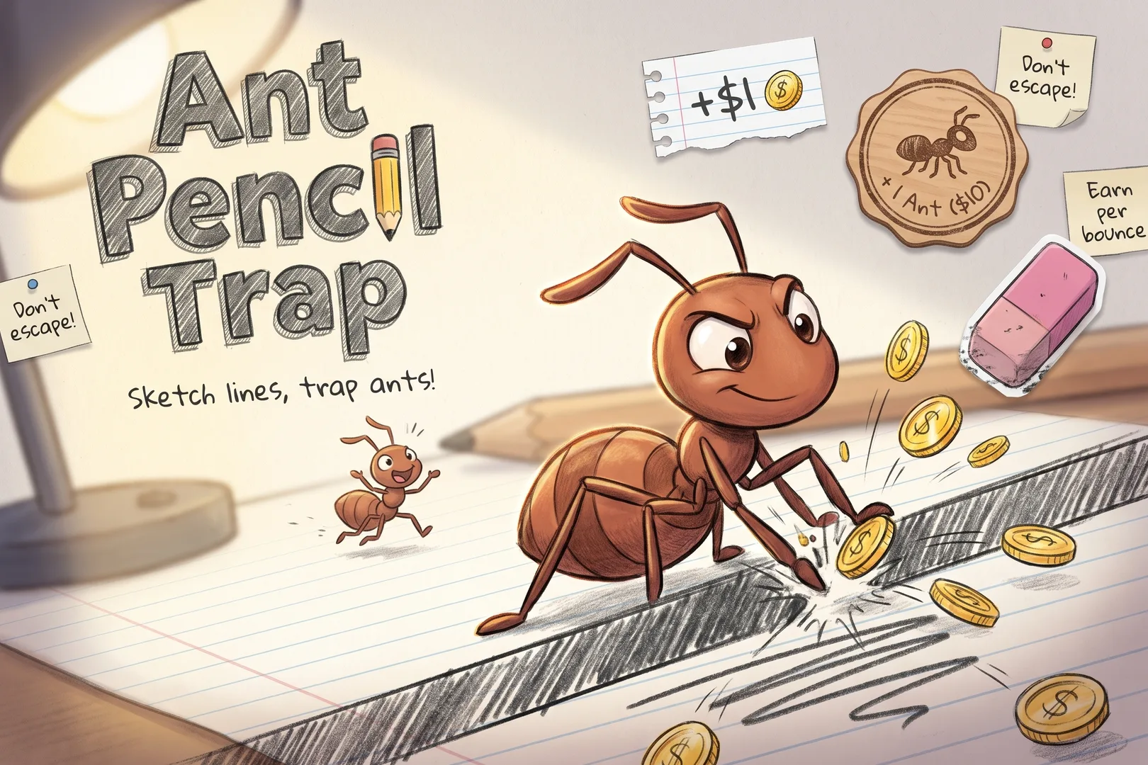Ant Pencil Trap