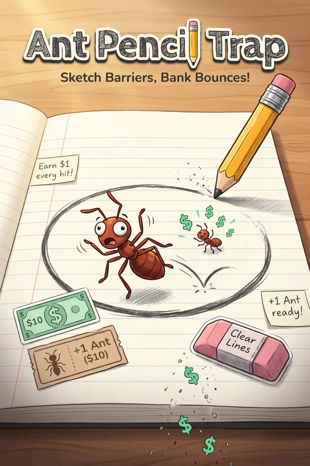 Ant Pencil Trap