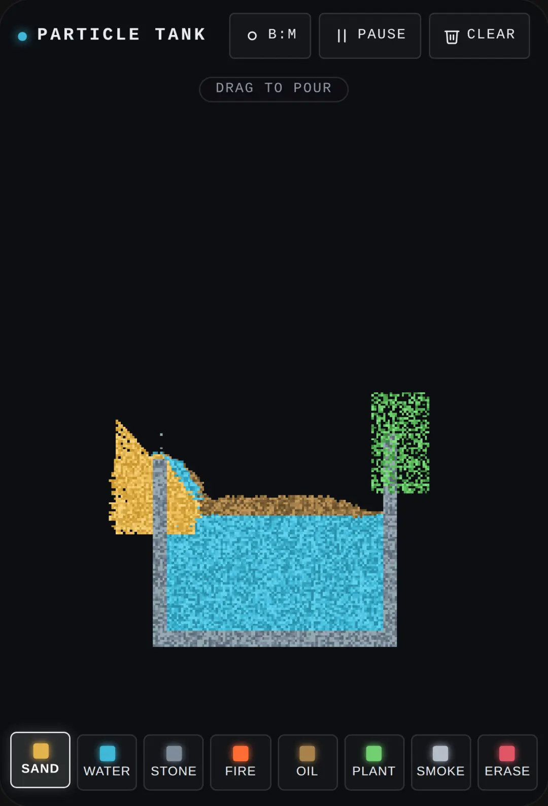 Particle Tank cover