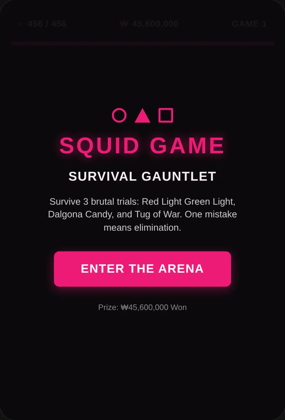 Squid Game Survival cover