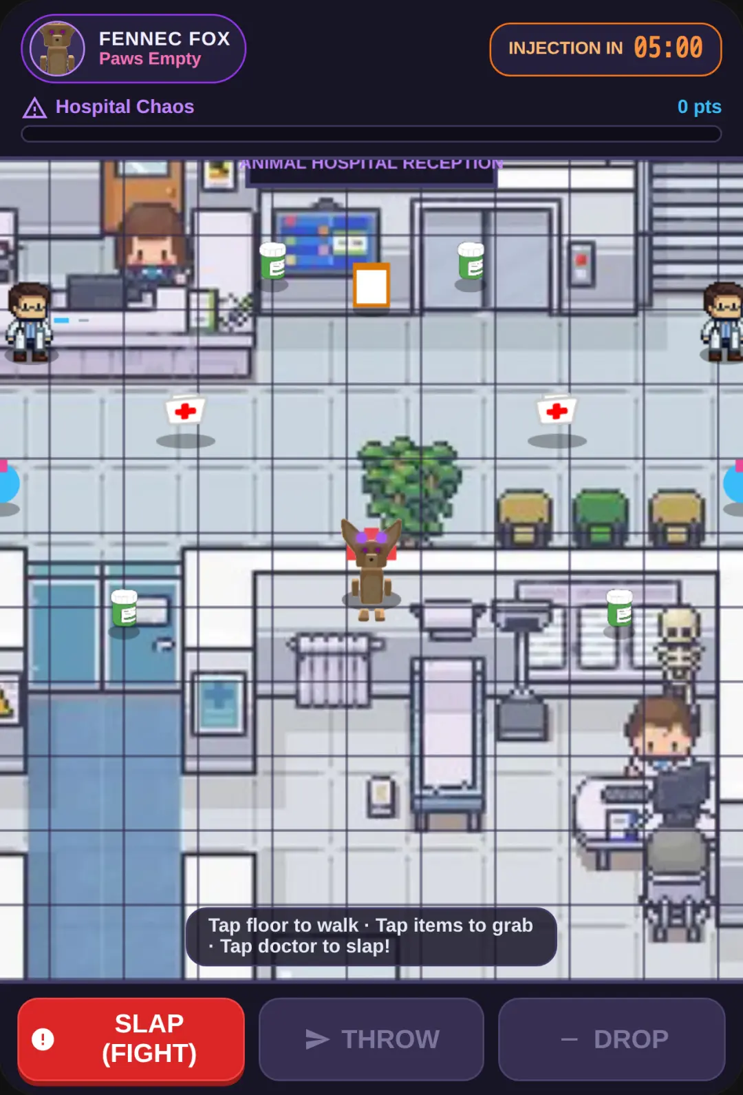 Naughty Fennec Fox: Hospital Chaos cover