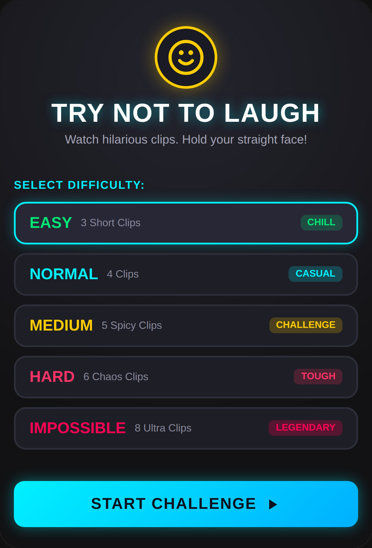 TRY NOT TO LAUGH cover