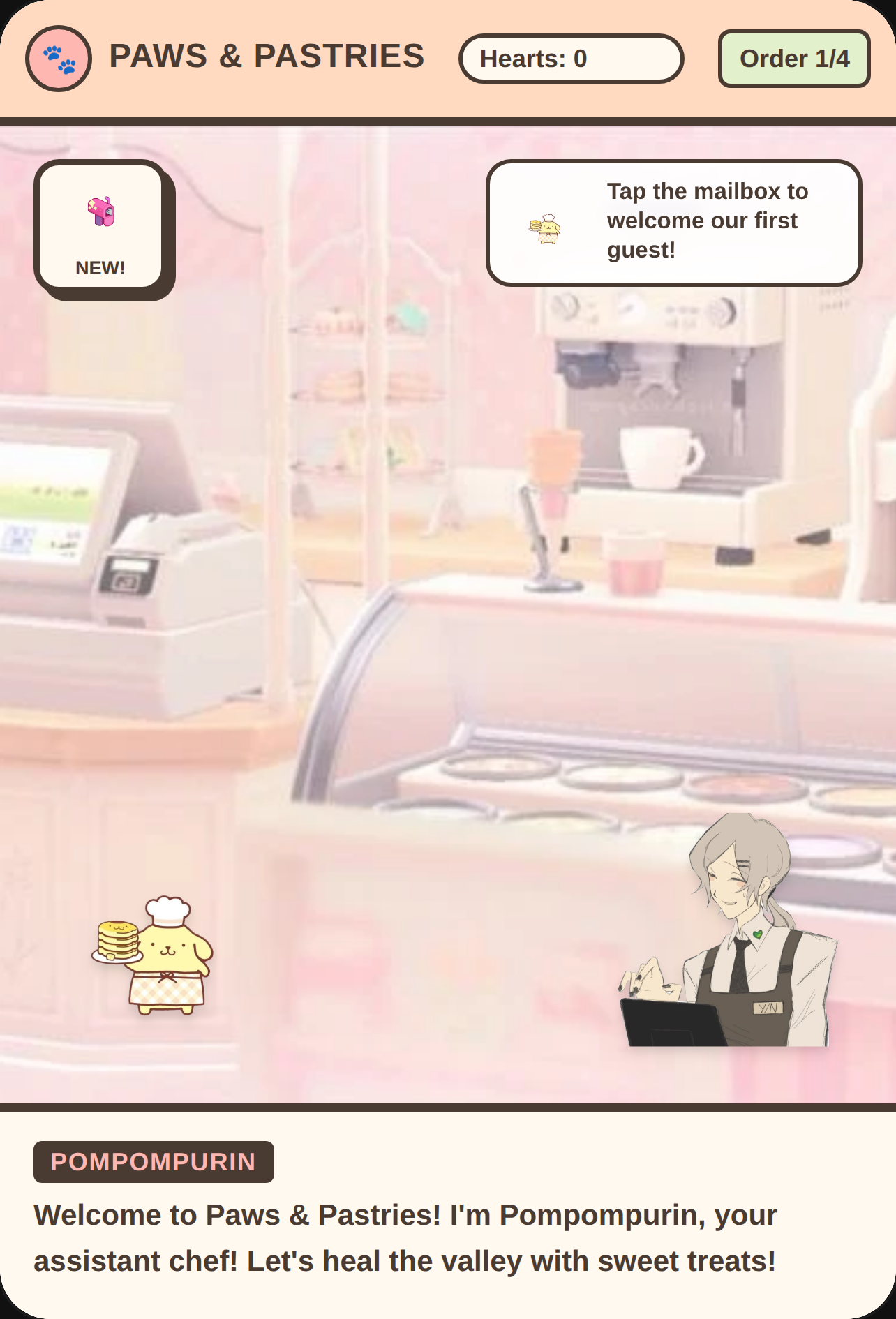 Paws & Pastries: The Baker’s Cat Cafe cover