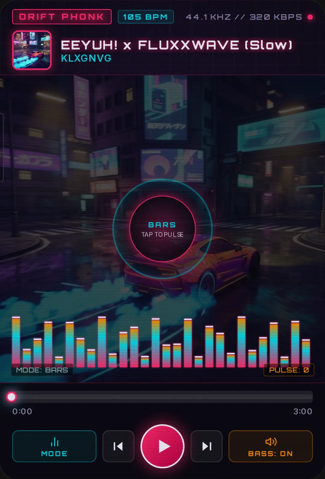 PHONK PULSE // DRIFT VISUALIZER cover