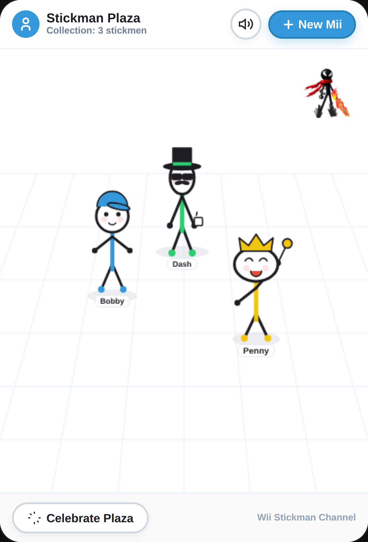 Stickman Mii Plaza cover