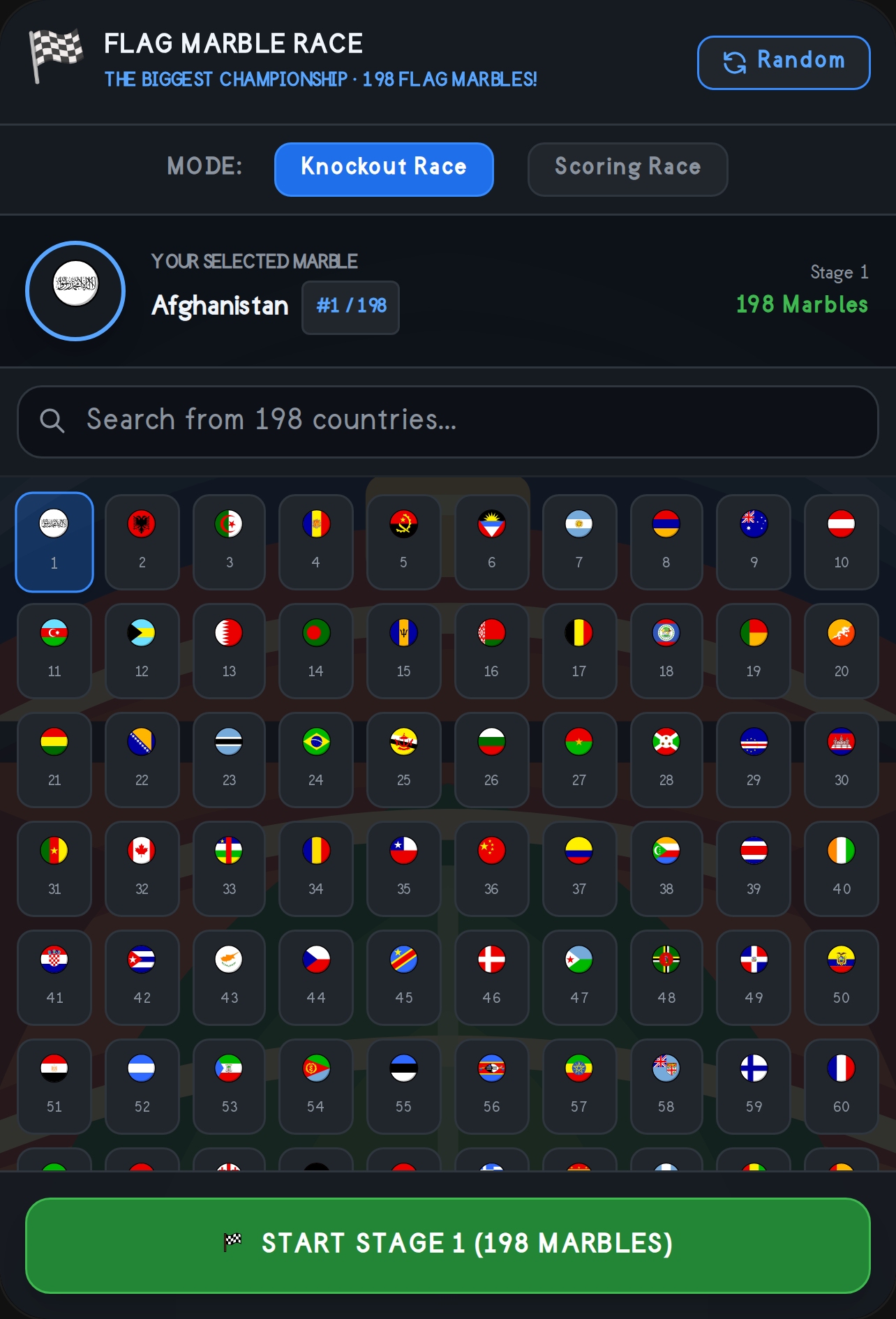 Flag Marble Race — Updated! cover