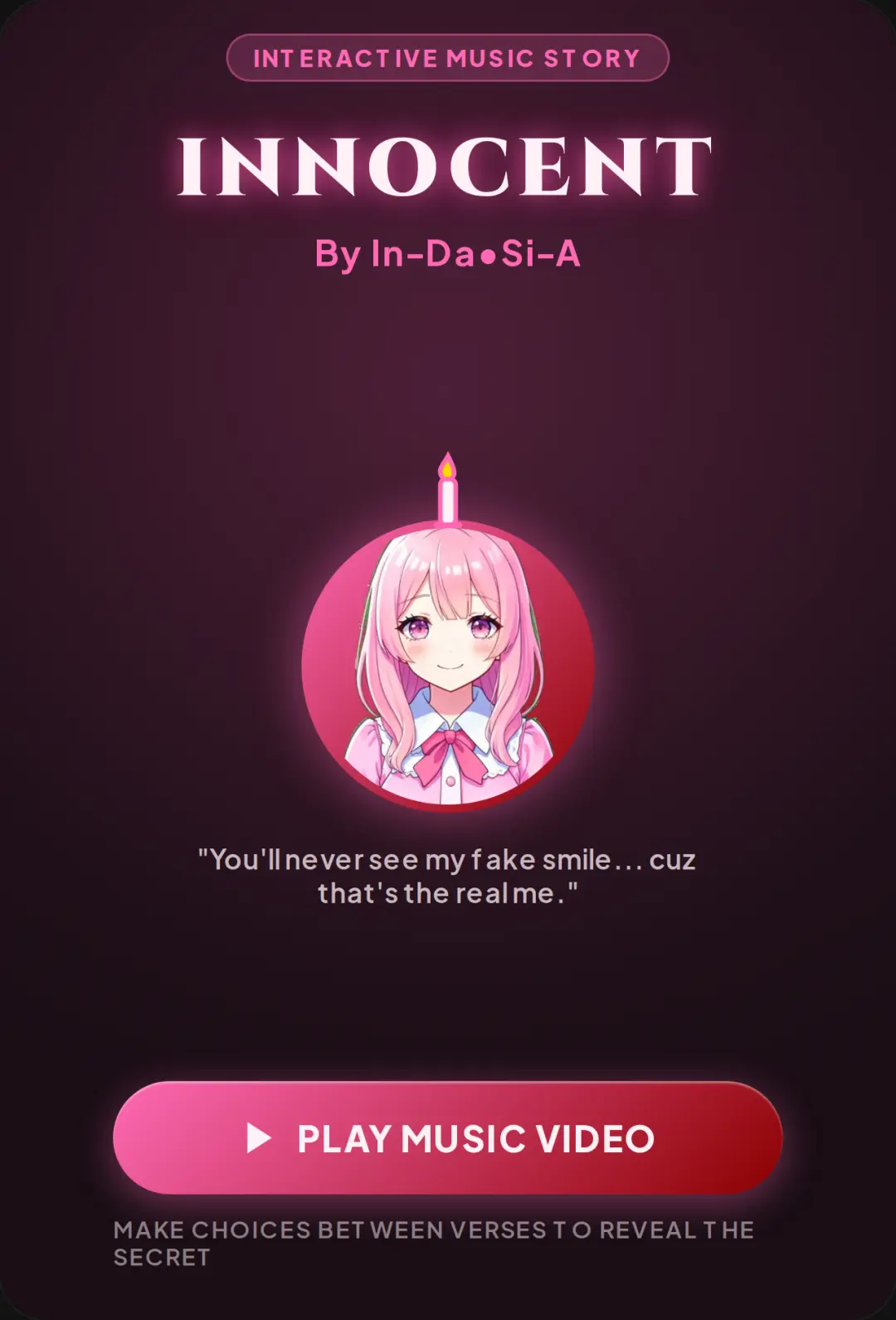 Innocently Savage— In-Da•Si-A cover