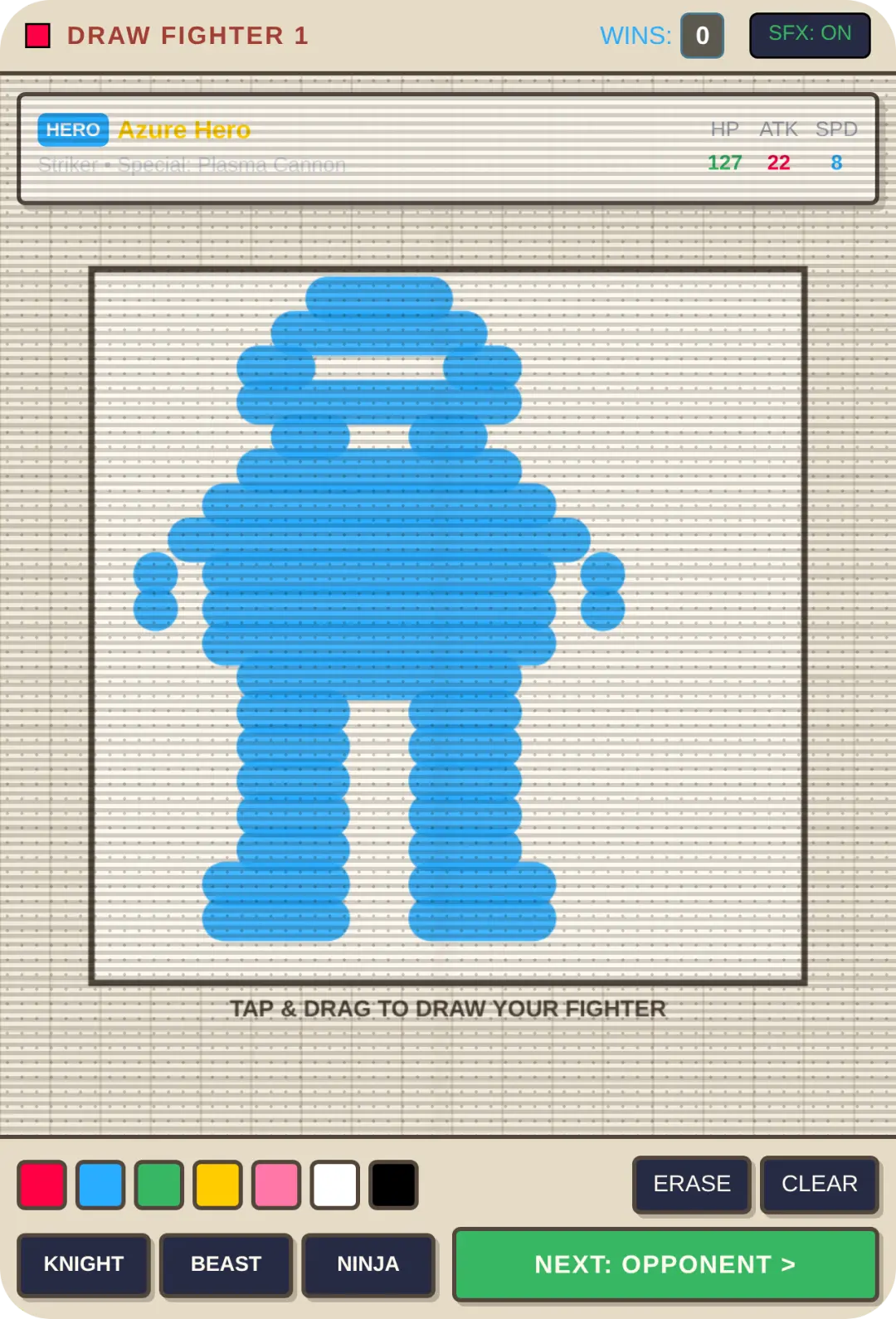 Pixel Brawler AI - Draw Your Fighter cover