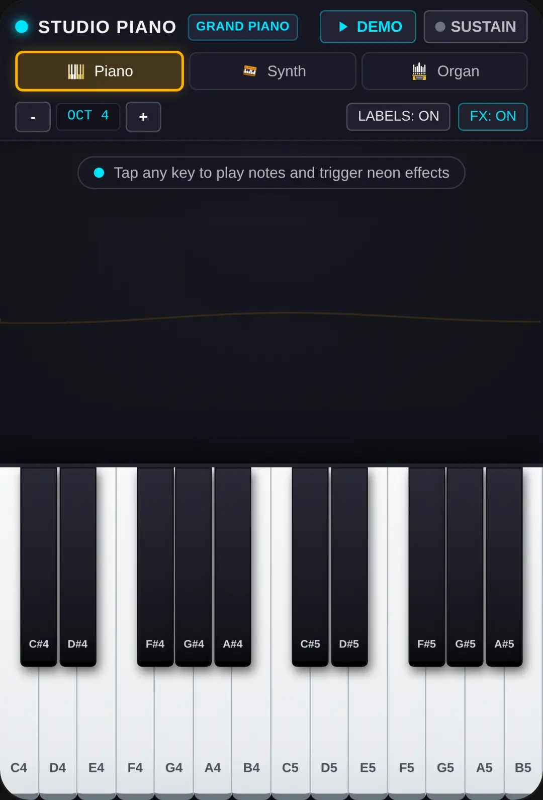 Digital Piano Studio cover