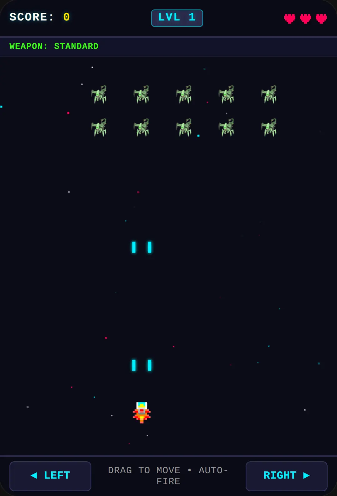 Alien Invaders - Retro 2D Shooter cover