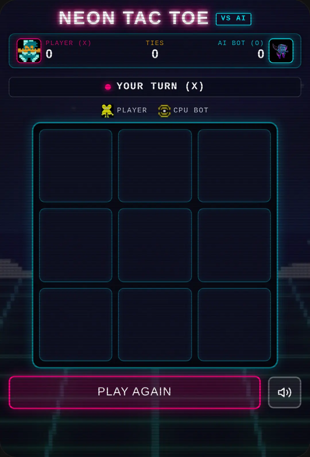 Retro Arcade Tic Tac Toe cover