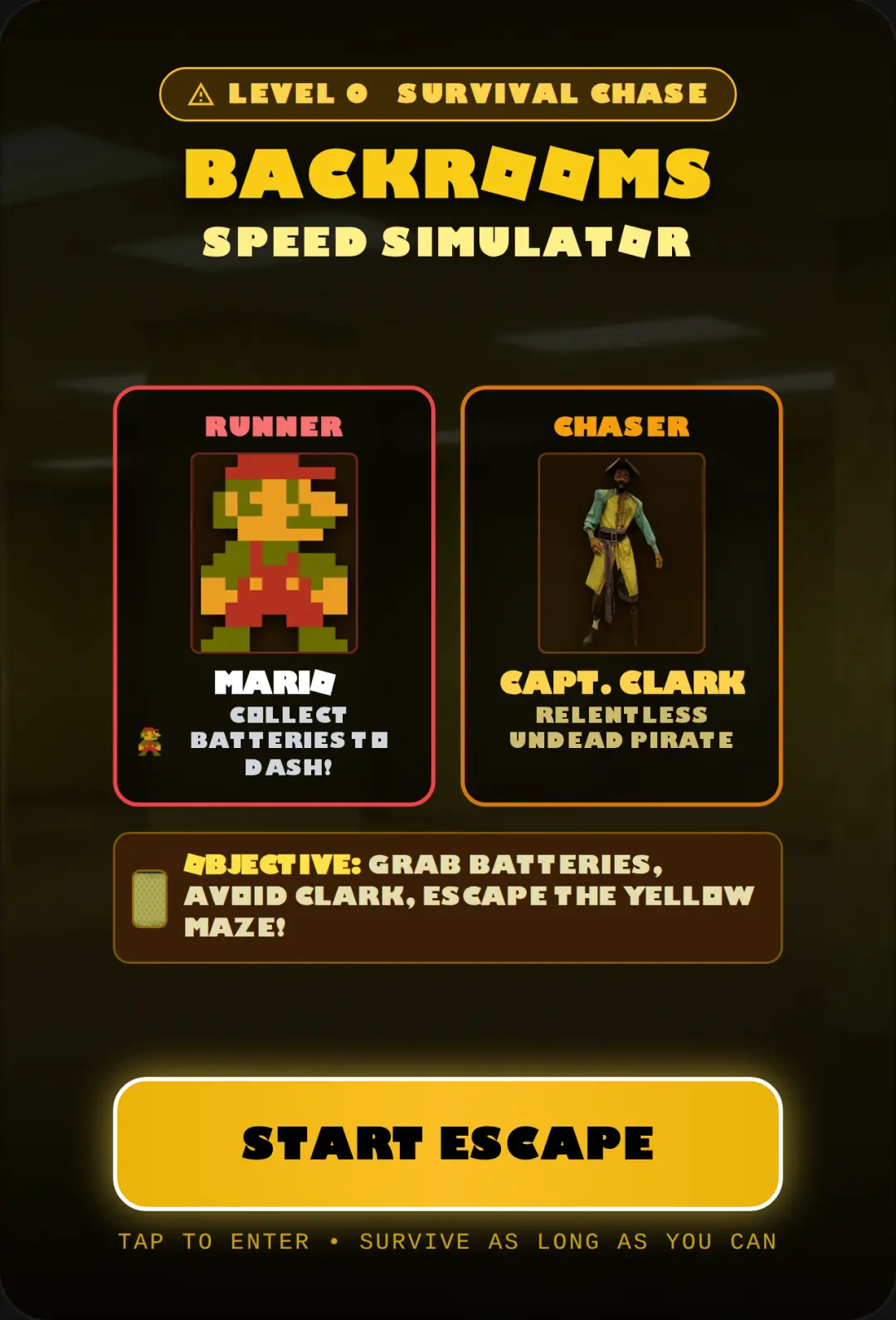 Backrooms Speed Simulator cover