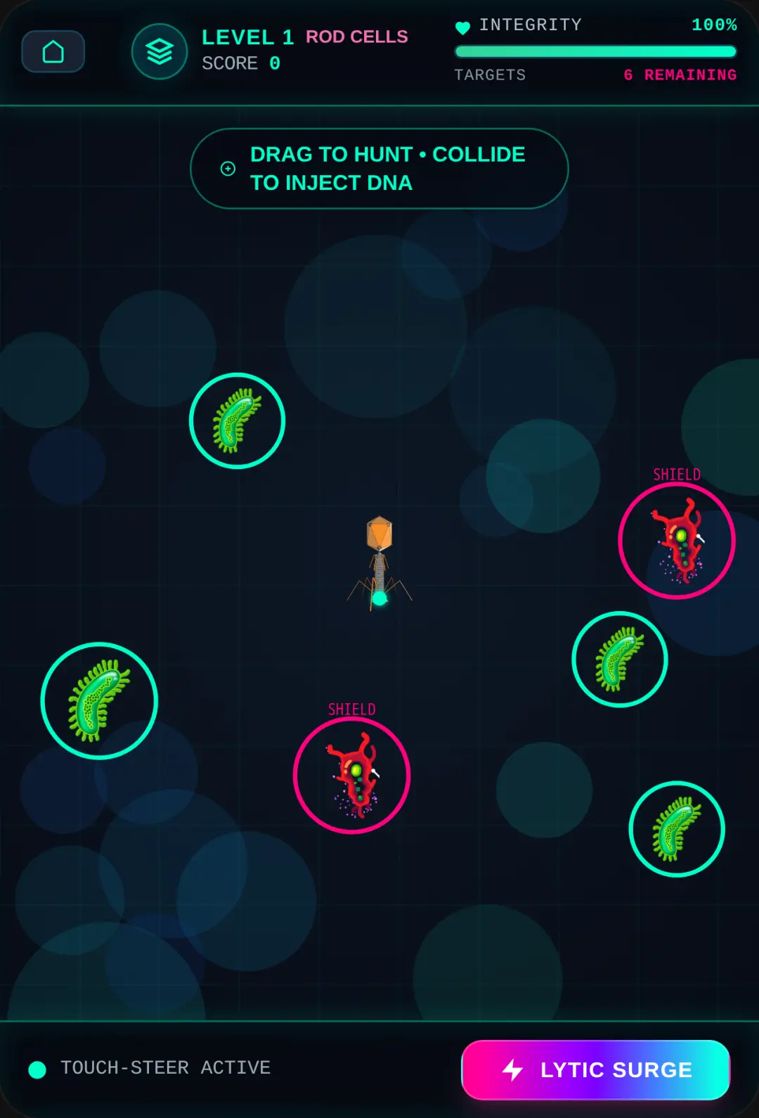 Phage Strike: Bacteria Hunter cover