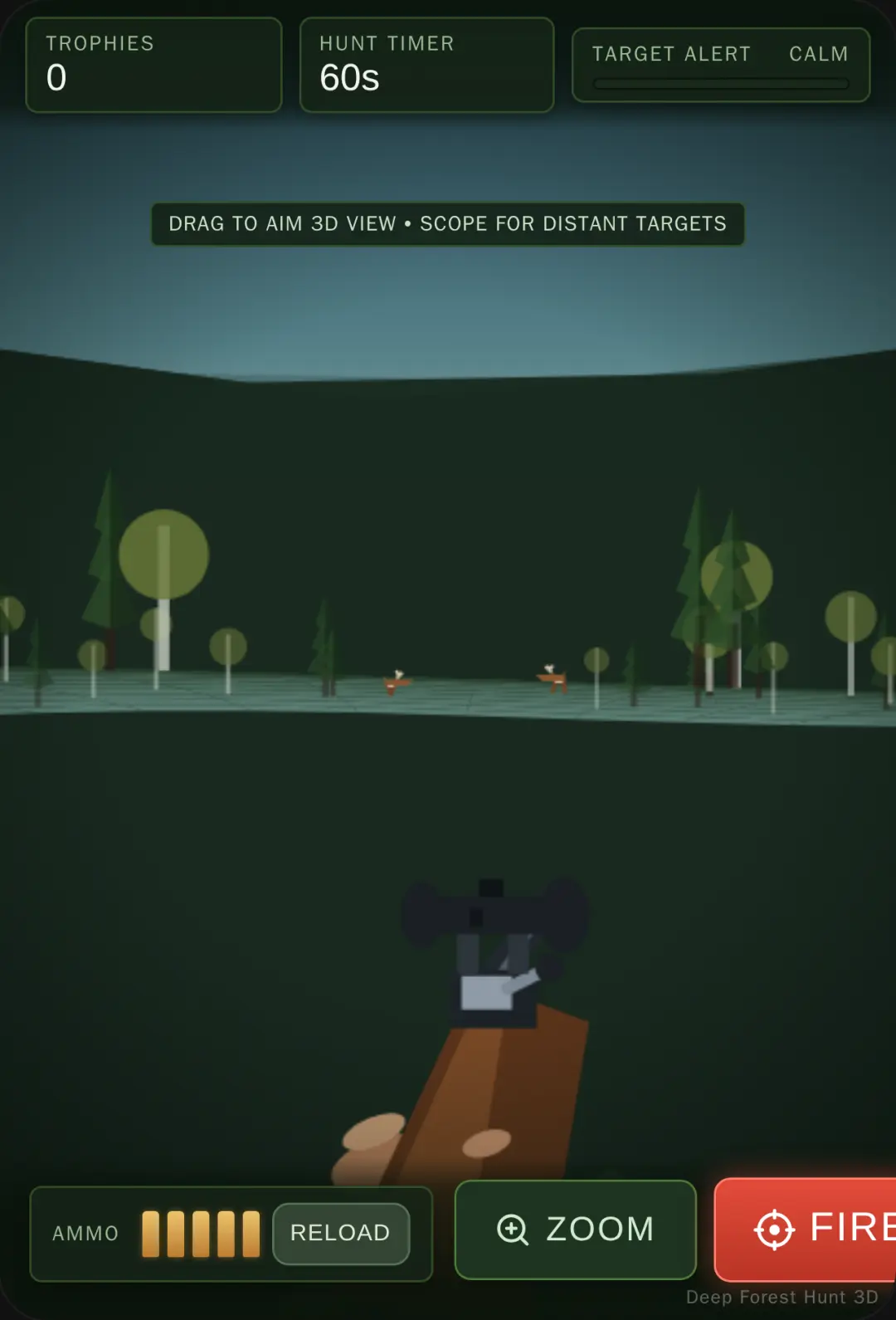 Deep Forest Hunt 3D cover