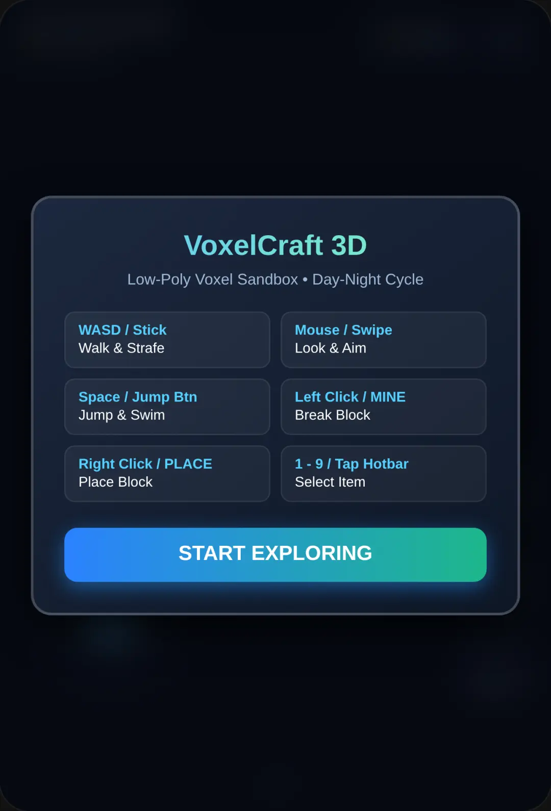 VoxelCraft 3D cover