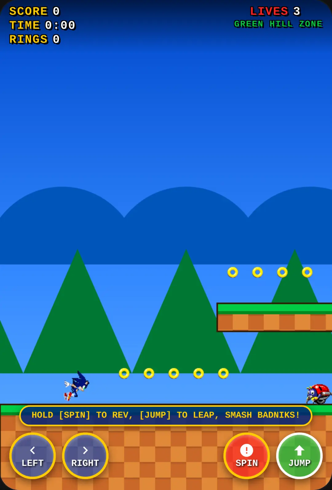 Sonic the Hedgehog: Green Hill Showdown cover