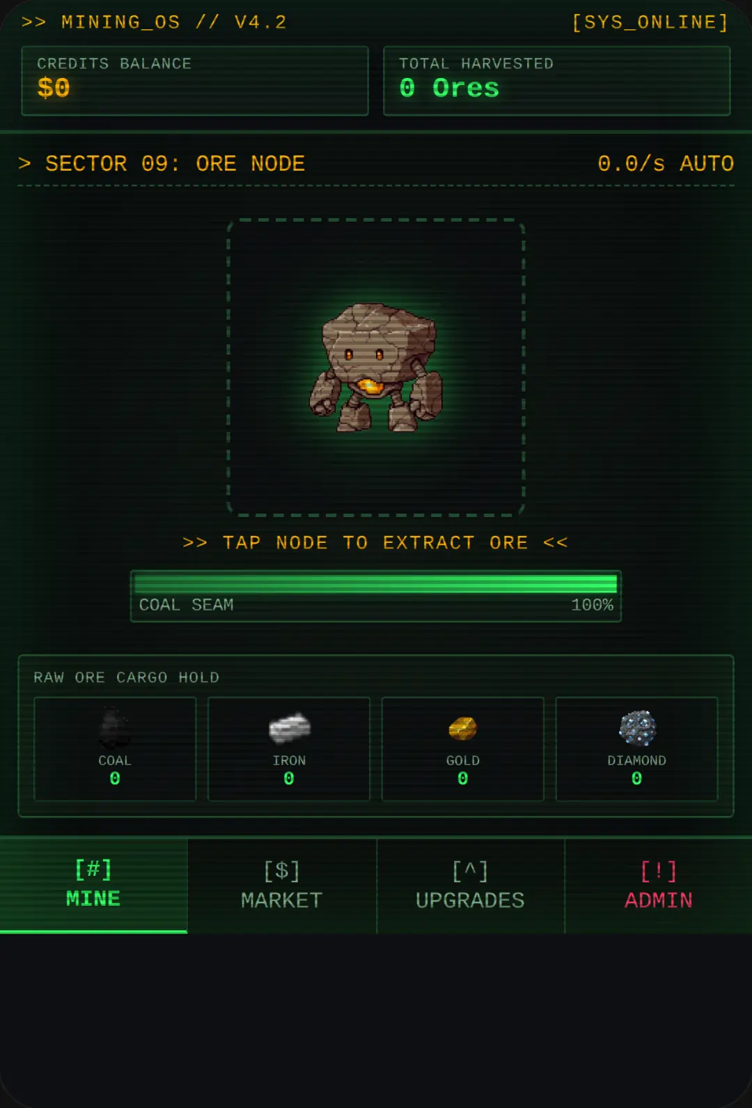 TERMINAL MINER // SYS.OVERRIDE cover
