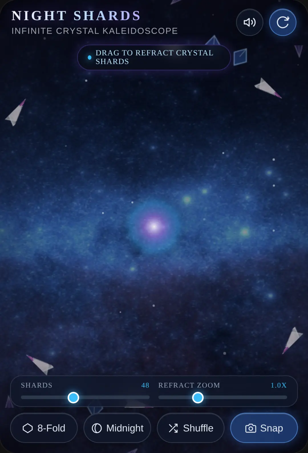 Crystal Night Kaleidoscope cover
