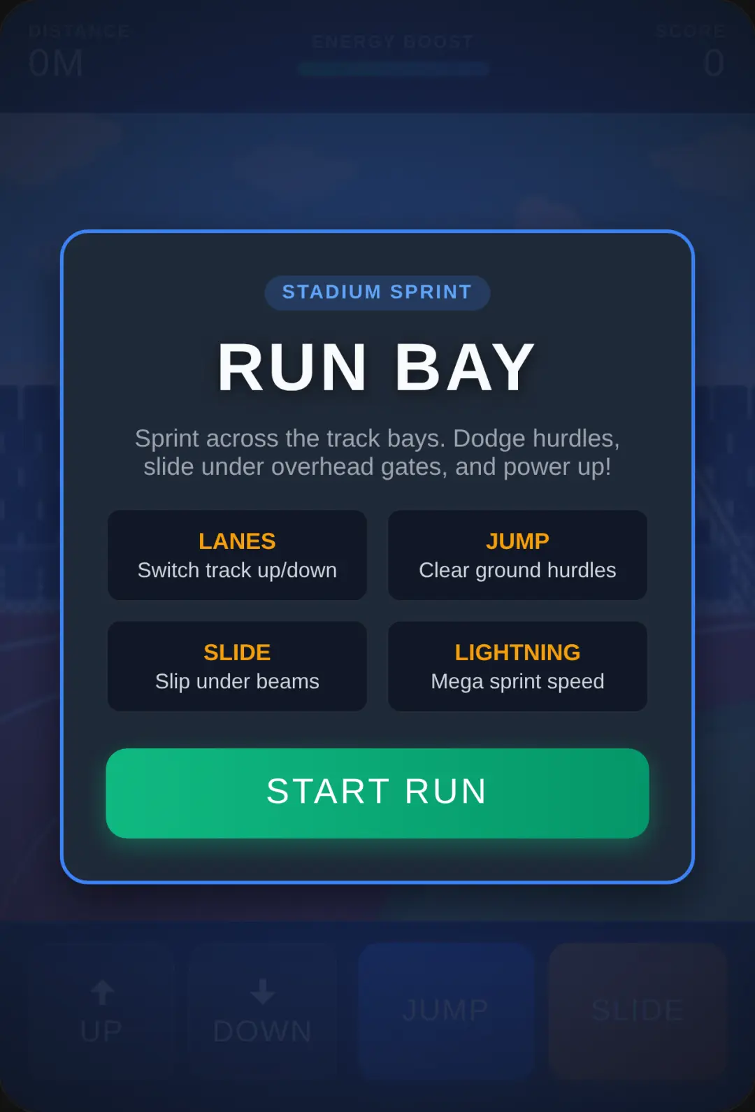 Run Bay cover
